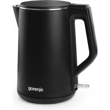 Gorenje | Kuhalo za vodu | K15DWBK | Električni | 2200 W | 1,5 l | Nehrđajući čelik | Okretna baza od 360° | Crna