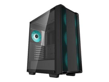 Deepcool kućište CC560 V2 crno, srednje kućište, napajanje uključeno: ne