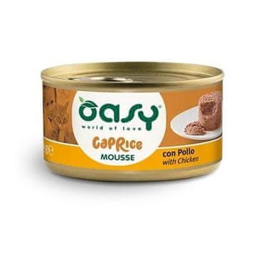 Oasy OASY Caprice Mousse mokra hrana za mačke, piletina - 85g