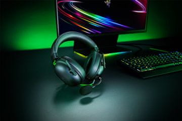 Razer Razer Blackshark V2 X gaming slušalice, crne i zelene