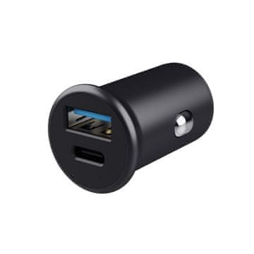 slomart Trust Maxo - 38W PD auto punjač (crni)