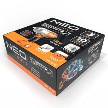 NEO NEO tools 04-618 akumulatorski udarni odvijač, 3.02 kg