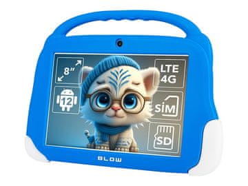 slomart BLOW KidsTAB8 4G tablet 8" 4/64GB plavi + etui