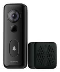 Xiaomi Xiaomi Smart Doorbell 3S pametno zvono, crno, IP65