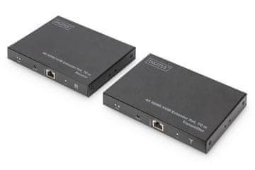 Digitus Digitus DA-70839 4K HDMI KVM Extender Set, 70m, aluminij