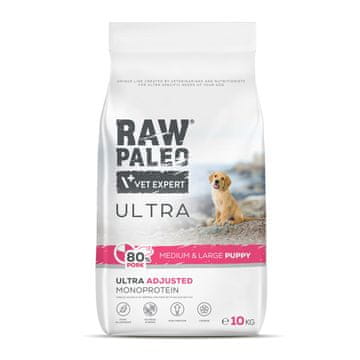 VetExpert VETEXPERT Raw Paleo Ultra Pork hrana za štence srednjih i velikih pasmina 10 kg