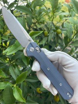 slomart Nož KNIVESPL The First Blue G10 14C28N
