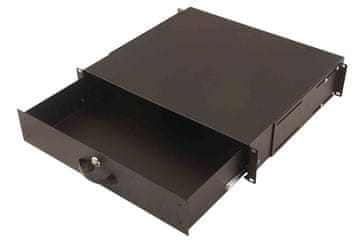 Digitus Digitus DN-19 KEY-2U-SW Zaključna ladica za 19" ormare, 2U, crna