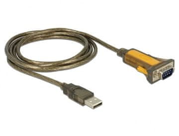 Delock DeLOCK 65840 - USB-A na serijski (DB-9) kabel, 1.5m
