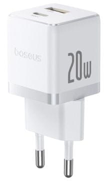 BASEUS Baseus Palm brzi kućni punjač 20W, bijeli