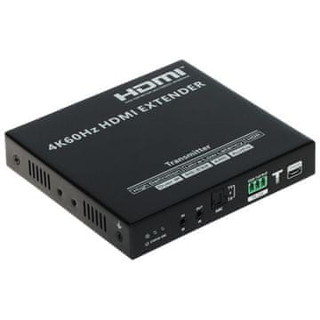 slomart Nepoznan HDMI predajnik HDMI-EX-IP-4K-X1/TX, 4K@60Hz, IP mreža