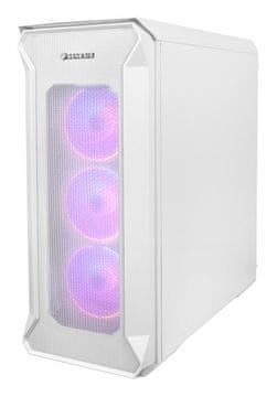 Genesis Genesis Irid 505 ARGB PC kućište Midi Tower, bijelo
