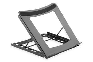Digitus Digitus stalak za prijenosno računalo, metalni, crni (10"-15")