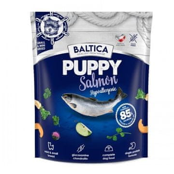 EXCELLENT BALTICA Excellent Puppy Salmon Hypoallergenic - suha hrana za štence malih pasmina - 1 kg