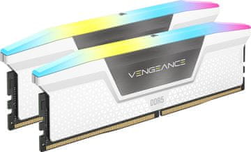 slomart Corsair Vengeance RGB CMH32GX5M2E6000Z36W memorijski modul 32 GB (2x16 GB) DDR5