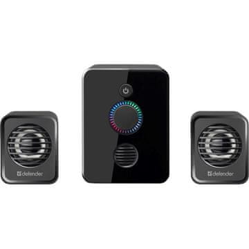 Defender Defender V12 zvučnici, crni, 11W RMS, USB