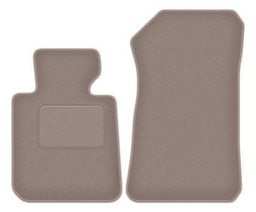 Prednje auto prostirke za: BMW 1 E81 hatchback (2007.-2012.) bež