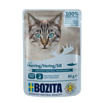 Bozita BOZITA Haringa komadići u umaku - mokra hrana za mačke - 85g