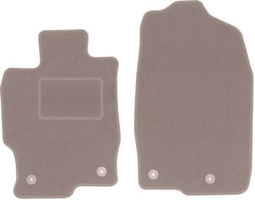 Prednje auto prostirke za: Mazda 6 II GH limuzina, karavan, liftback, hatchback (2007.-2012.) bež