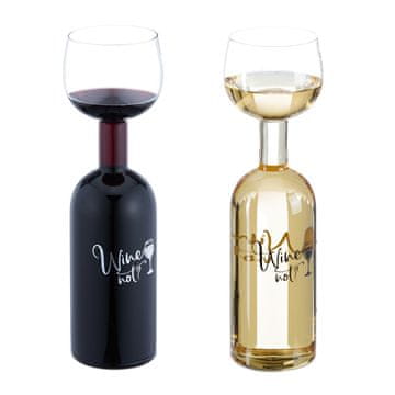 Northix Čaša za vino 750ml - Zabavan poklon za ljubitelje vina