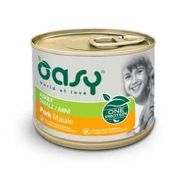 Oasy OASY One Protein Adult Small/Mini Svinjetina - mokra hrana za pse - 200g