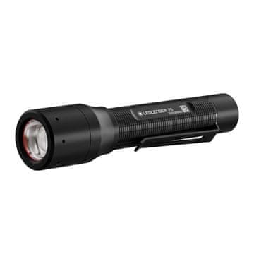 LEDLENSER Ledlenser P5 Crna džepna svjetiljka s kopčom