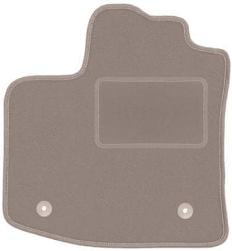 Baršunasti tepih za vozača za: Dacia Dokker monovolumen (2013-) bež