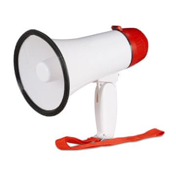 Northix Stadion Megafon Bullhorn Mini Bijeli Megafon 10 W Navijačica Nogometnog Navijača