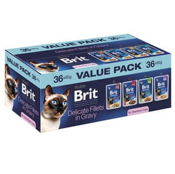 Brit BRIT Premium by Nature mokra hrana za sterilizirane mačke - 36x85g