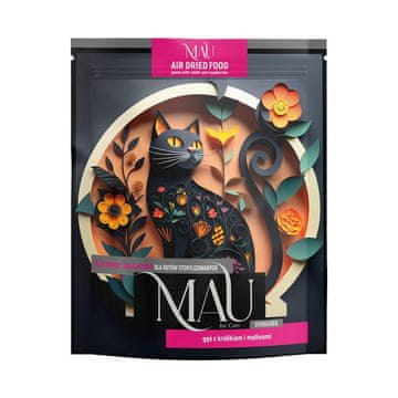 dnt MAU Air dried Sterilised puretina s kunićem i malinama - hrana za mačke - 700g