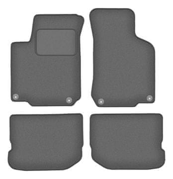 Velur grafitne auto prostirke za: Seat Toledo II limuzina (1998-2004)