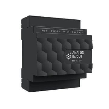slomart Grenton TF-BUS modul analognih U/I, DIN montaža, crn