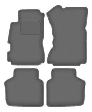 Velur grafitne auto prostirke za: Daewoo Arcadia sedan (1991.-1996.)