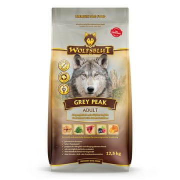 Grey WOLFSBLUT Grey Peak Hrana za pse, janjetina, 12,5 kg