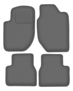 Velur grafitne auto prostirke za: Land Rover Freelander I SUV (1996.-2006.)