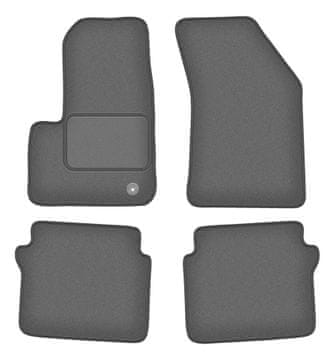 Velur grafitne auto prostirke za: Chrysler Sebring III limuzina (2007.-2010.)