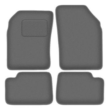 Velur grafitne auto prostirke za: Nissan Micra K11 hatchback (1992.-2003.)