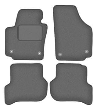 Velur grafitne auto prostirke za: Seat Altea minivan (08.2008.-2015.)