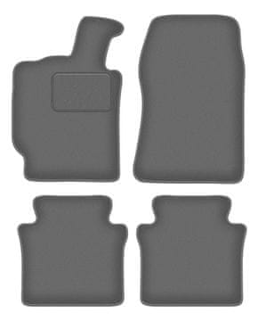 Velur grafitne auto prostirke za: Lancia Thesis limuzina (2001.-2009.)