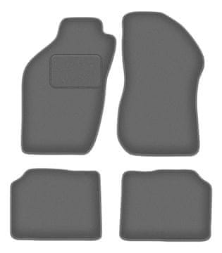 Velur grafitne auto prostirke za: Alfa Romeo 146 hatchback (1994-2001)