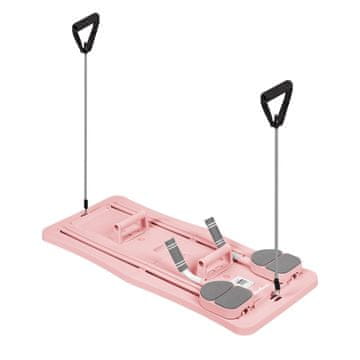 slomart Kućni set za pilates, 9 u 1, Ružičasti
