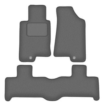 Velur grafitne auto prostirke za: Hummer H3 SUV (2005.-2010.)