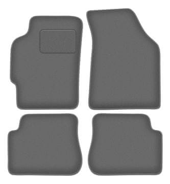 Velur grafitne auto prostirke za: Kia Shuma sedan (1997.-2004.)