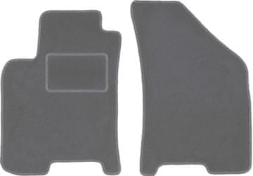Prednje auto prostirke za: Chevrolet Lacetti hatchback, sedan (2003-2012) grafitne