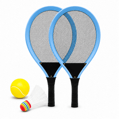 LIVEFY set za tenis i badminton Active, plavi