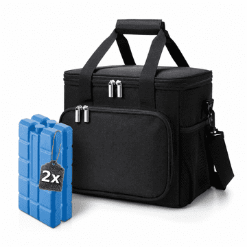 LIVEFY termo torba Fresh 15 l, crna