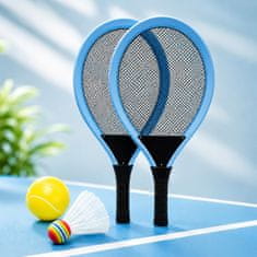 LIVEFY set za tenis i badminton Active, plavi