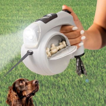 Northix 6-u-1 uvlačiva povodica za pse Leash InnovaGoods
