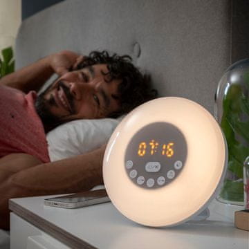 Northix Punjivi budilnik Sunrise sa zvučnikom Sunrilk InnovaGoods