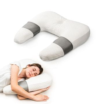Northix Višenamjenski ergonomski jastuk Ullow InnovaGoods